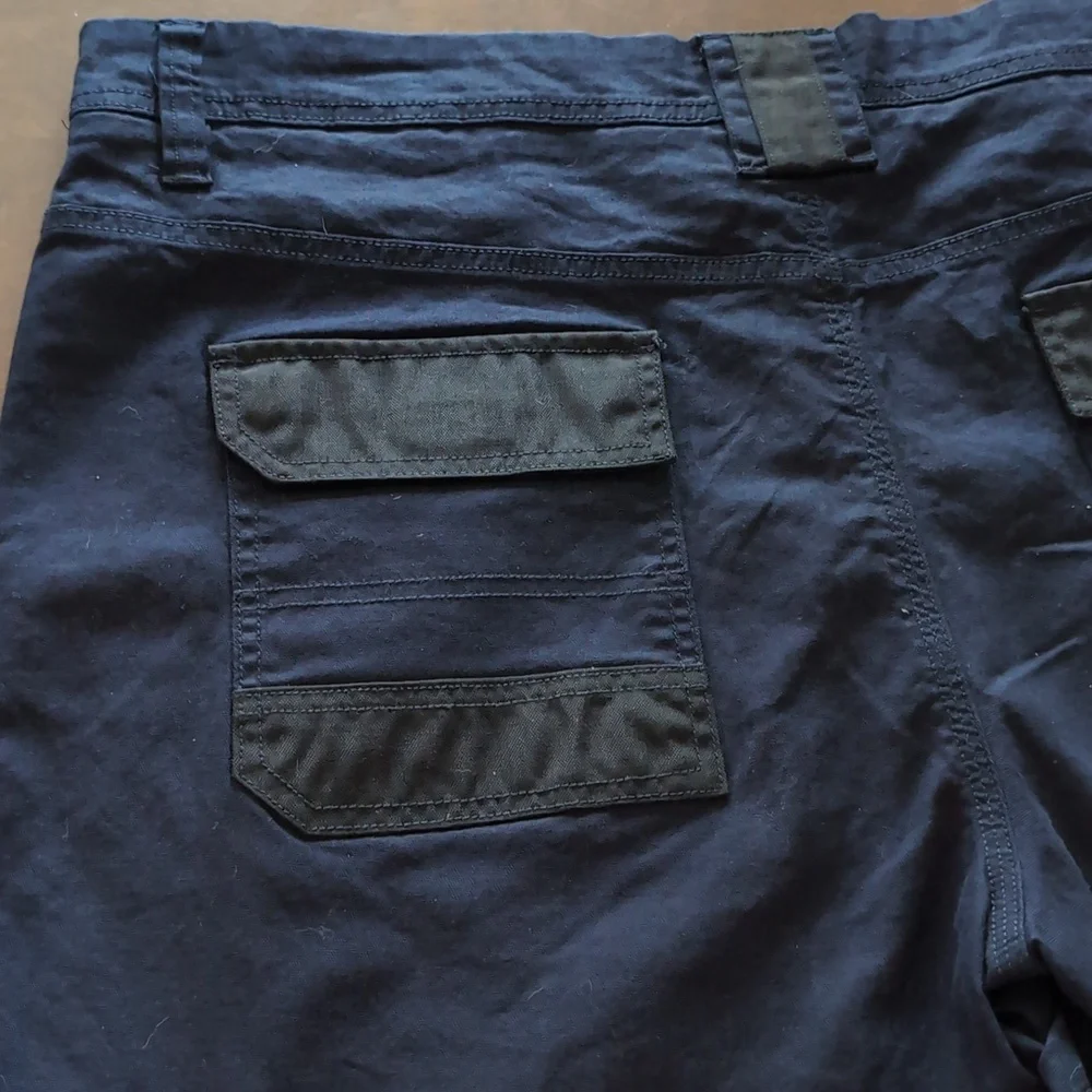 Men's Navy Work Shorts - Picture 6 of 9